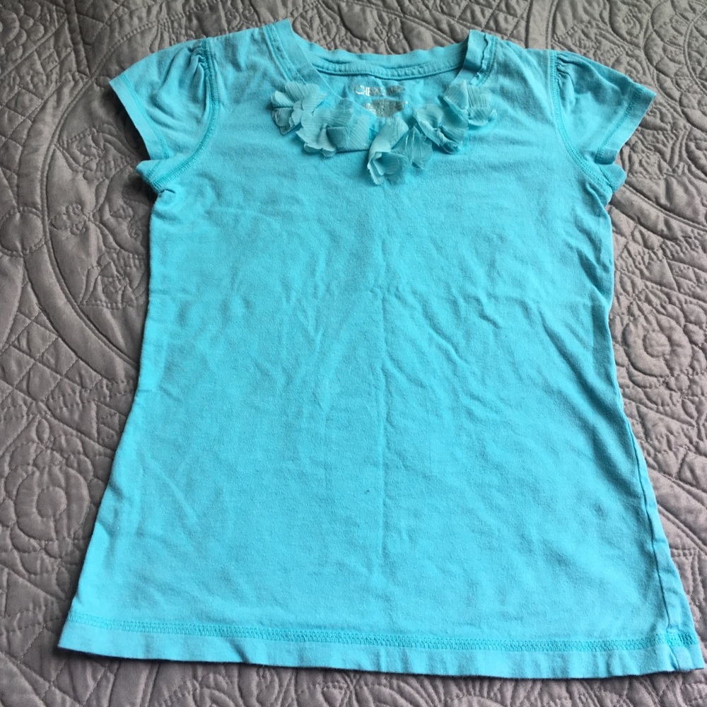 Cherokee blue short sleeve t shirt size S